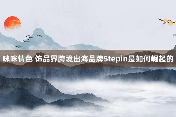 咪咪情色 饰品界跨境出海品牌Stepin是如何崛起的